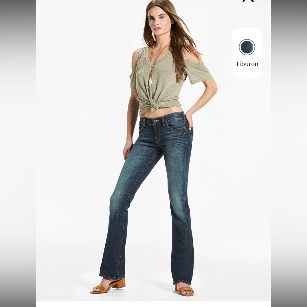 Lucky Jeans  Charlie Straight Women's Blue Jeans size 14/32